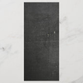 25 4x9 Programme de mariage Mason Jar Cha (Dos)