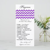 25 4x9 Programme de mariage Parties scintillant vi (Debout devant)