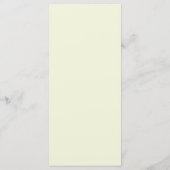 25 4x9 Programme de mariage Vert clair/Gris Mer (Dos)
