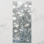 25 4x9 Wedding Programme Shattered Ice Broken Wint Programma (Achterkant)