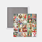 25 aimants Santas (Recto/Verso)