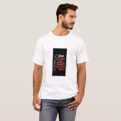 25 AUTHENTIC. TEXT PRINTED T-SHIRT (Devant entier)