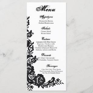 25 Cartes de menu Dentelle Vintage Dollies Appliqu