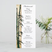 25 Cartes de menu Geisha (Debout devant)