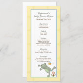 25 Cartes de menu Leap Frog Turtle Bee Dragonfly P (Devant / Derrière)