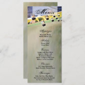 25 Cartes de menu Mason Jar Candle Pays (Devant / Derrière)