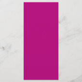 25 Cartes de menu Papier Plan Purple Loop Purples (Dos)