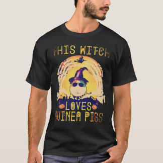 25 Deze Heks Houdt van Cavia's Halloween T-shirt