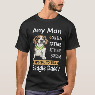 25 Elke Man - Beagle Daddy Beagle T-shirt