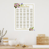 25 Grafiek Pastel Floral Poster (Keuken)