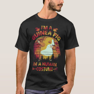 25 Halloween-kostuum voor mensen in cavia-kostuum T-shirt