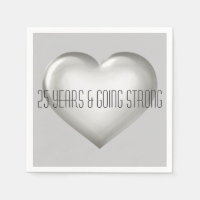 25 jaar en sterk zilveren Jubileum