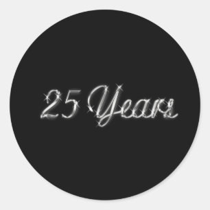 25 jaar Jubileum Sticker