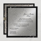 25 jaar jubileum, uitnodiging 25-jarig jubileum (Voorkant / Achterkant)