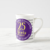 25 jaar lange serviceprijs porselein kop (Rechts)