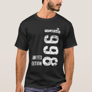 25 jaar oud 1998 25e verjaardag t-shirt