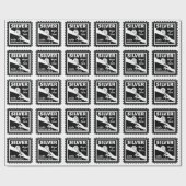 25 jaar oud cadeaupapier (Vlak)