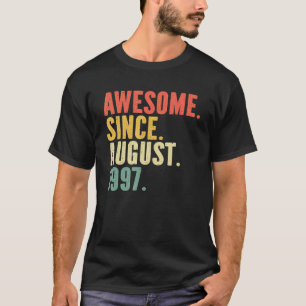 25 jaar oude legering sinds augustus 1997 25 jaar t-shirt