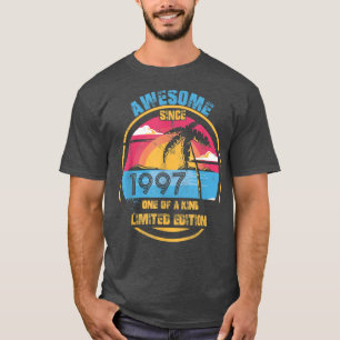 25 Jaar Oude Vintage Geweldig Sinds 1997 25e Verja T-shirt