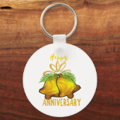 25 jaar vieren Giveaways Sleutelhanger (Achterkant)