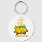 25 jaar vieren Giveaways Sleutelhanger (Achterkant)