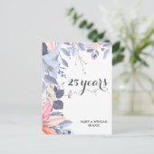 25 jaar voor altijd: een Jubileum om te onthouden Briefkaart (Staand voorkant)