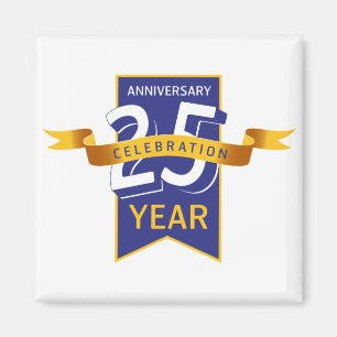 25-jarig jubileum magneet