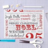 25 jours de papier de soie de soie de Noël (Artisanat)