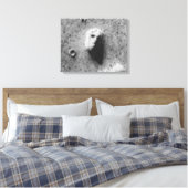 25 juli 1976 Viking Orbiter 1 Afbeelding (35a72) Canvas Afdruk (Insitu (Slaapkamer))