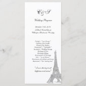 25 Mariages à Paris Programmes (Devant)