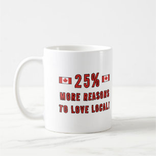 25% Meer Redenen Om Lokaal Te Liefhebben! - Steun  Koffiemok