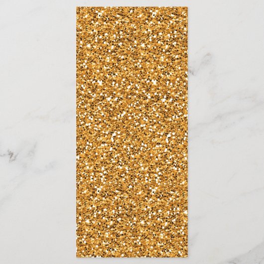 25 Menu Kaarten Gouden Glitter Chevron Zig Zag Afd (Achterkant)