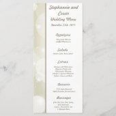 25 Menu Kaarten Kerststerren (Voorkant)