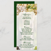 25 Menu Kaarten Kroonluchter in Oak Tree Crystal Y (Voorkant / Achterkant)