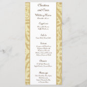 25 Menu Kaarten Marokkaanse partij (Voorkant)