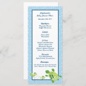 25 Menukaarten Draai de Ref Ocean Zee Turtle Menu (Voorkant / Achterkant)