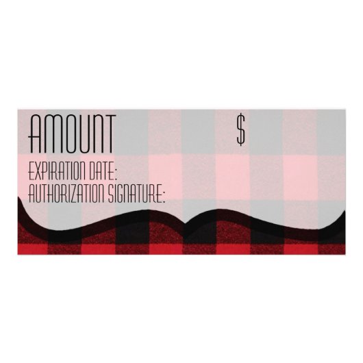 25 Pack de chèques-cadeaux professionnels Ours de  (Dos)