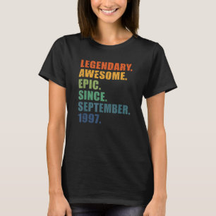 25 september 1997 Mannen en vrouwen 25 jaar A T-shirt