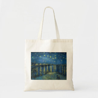 25. Sterrennacht over de Rijn door Vincent van Gog Tote Bag