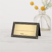 25 stuks elegante klassieke zwarte & gouden escort (Voorkant)