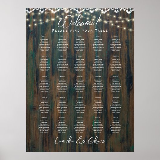 25 Tableau Élégant Tableaux RUSTIQUES De Sièges D' (Devant)