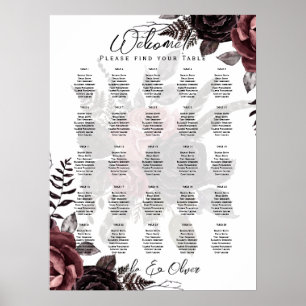 25 Tafel- en glanszetkaarten voor graafmachines me Poster