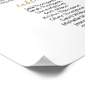 25 Tafels Vind Je Stoel Zitplaats Chart Plan Poster (Hoek)