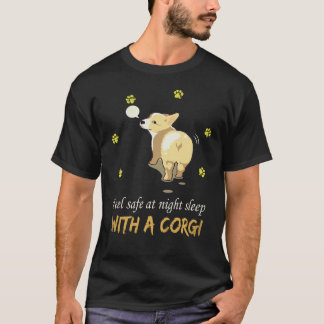 25 Voel je veilig 's nachts Slaap met een Corgi T-shirt