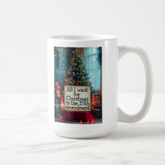 25e amendements Kerstmoker met Festieve Boom Koffiemok
