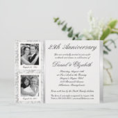 25e Anniversaire - Cartes d'invitation photo - Hie (Debout devant)