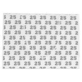 25e anniversaire d'argent Sacs cadeaux d'anniversa (Dos)