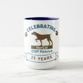 25e anniversaire du GSP Mug 15oz (Centre)