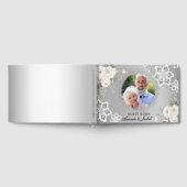 25e anniversaire du Mariage argent photo dentelle  (Complet)