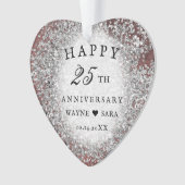 25e anniversaire du Mariage d'argent (devant)